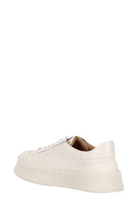 Lace-up leather platform sneakers Jil Sander | J32WS0018P4833102